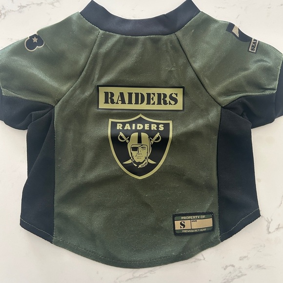 NFL Las Vegas Raiders Valor Stretch Dog Jersey, Size: Small- NWT - Picture 3 of 10
